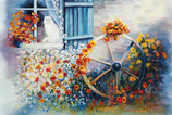Motiv "Das Rad der Blumen" AU2606