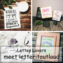 Letter Lovers- letteritoutloud zu Gast mit einer Anleitung für einen DIY Karten- oder Lettering-Halter zum selber machen
