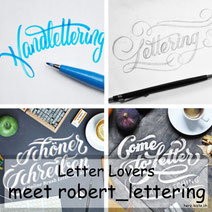 Letter Lovers: robert_lettering zeigt die Grundlagen fürs Brushpenlettering