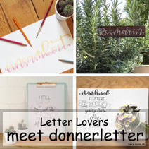 Letter Lovers: donnerletter zeigt beletterte Kräuterschilder
