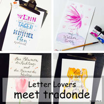 Letter Lovers: tradonde zeigt Hintergründe mit der Bokeh Technik