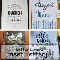 Letter Lovers: iletterju zeigt wie Embossing funktioniert