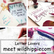 Letter Lovers in der Herz-Kiste: wildhippiecom mit einer Anleitung für ein komplexes Layout