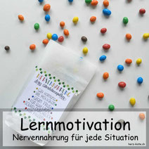 Geschenkidee: Nervennahrung als Lernmotivation schenken
