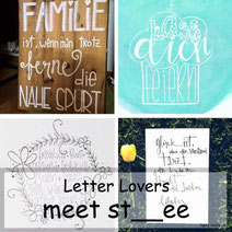Letter Lovers: st__ee zeigt den Farbmischeffekt mit Wasserfarben