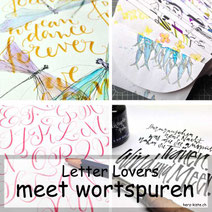 Letter Lovers: wortspuren zeigt dir Umschläge aus Schmierpapier