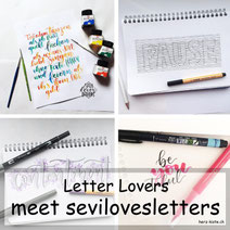 Letter Lovers: sevilovesletters zeigt 3D-Lines