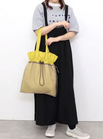メッシュポケット 巾着トート  6,490円→3,980円(税込)   