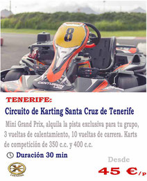 Circuito de karts en Tenerife