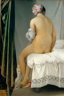 J. A. D. Ingres, The Valpinçon Bather, 1808, Paris, Musée du Louvre.