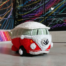 VW bus crochet pattern horgolt busz amigurumi