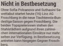 30.09.2023 - Volksblatt