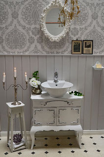 Shabby Chic Waschtische Land Liebe Badmobel Landhaus