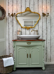 Waschtische in Pastell-Tönen - Land & Liebe Badmöbel Landhaus