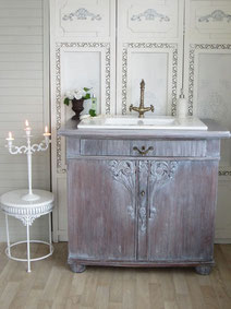 Vintage Waschtische - funktionstüchtig aufgearbeitet - Land & Liebe