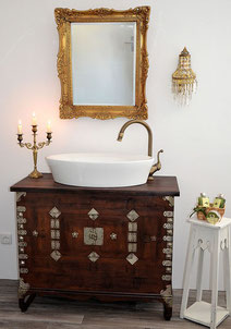 Waschtische im Kolonial-Stil - Land & Liebe Badmöbel Landhaus