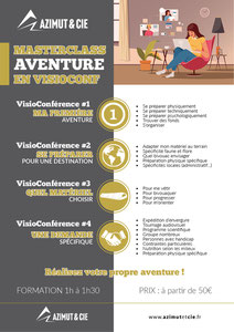 Stage aventure survie visioconférence dès 25€