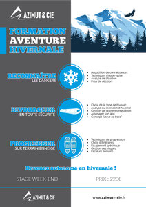 Stage formation aventure survie 2 jours 200€