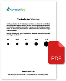 Autogas-Adapter-Minibetankung