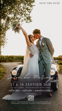 Salon du Mariage de Cassel - 17 et 18 Janvier 2026