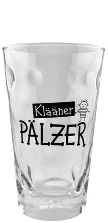 Klääner Pälzer Dubbeglas 0,25 L