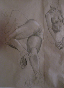  Nude study, live-size,2012