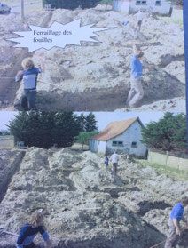 La construction des vestiaires