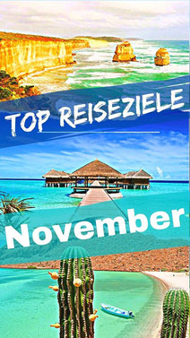 Fernreise Reisetipps November Urlaub