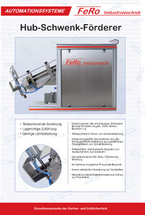 FeRo Hub-Schwenk-Förderer Prospekt