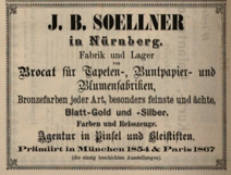 Handbuch der Leistungsfähigkeit der gesammten Industrie  Deutschlands, Österreichs, Elsass-Lothringens  und der Schweiz 1874, p.46. [MDZ]