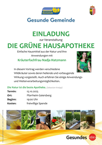 Gesunde Gemeinde, Wildkräuter