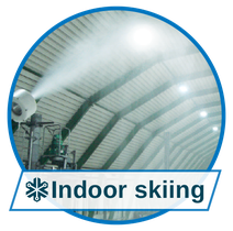 Matching snow for every use, snowmaking in Indoor skiing