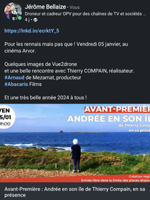 Andrée en son île # film de Thierry COMPAIN # FRANCE3