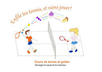 Flyer "Enfile tes tennis et viens jouer" 
