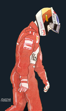 Michael Schumacher by Muneta & Cerracín
