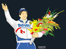 Jody Scheckter by Muneta & Cerracín