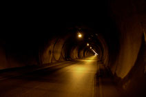 Im Nordkaptunnel