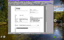 PC/GEOS Office Assistant template Short fax