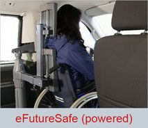 eFutureSafe is a powered and fully automatic head and backrest for wheelchair users