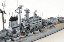 1/700 米海軍 重巡洋艦 【デ・モイン（USS DES MOINES CA-134)】(1948年 竣工時前後）◆模型製作工房 聖蹟