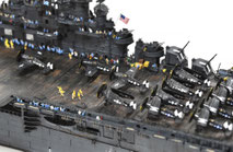 1/700 米海軍 航空母艦【エセックス / CV-9】（坊ノ岬沖海戦時 1945年4月頃) ◆模型製作工房 聖蹟 