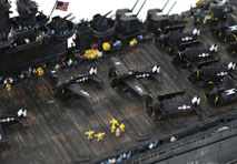 1/700 米海軍 航空母艦【エセックス / CV-9】（坊ノ岬沖海戦時 1945年4月頃) ◆模型製作工房 聖蹟 