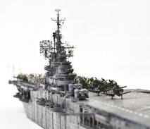 1/700 米航空母艦「バンカーヒル」(1945年2～3月頃）-6◆模型製作工房 聖蹟
