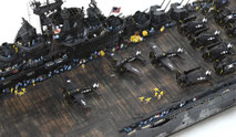 1/700 米海軍 航空母艦【エセックス / CV-9】（坊ノ岬沖海戦時 1945年4月頃) ◆模型製作工房 聖蹟 