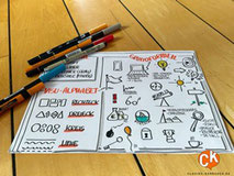 Sketchnotes - Erste Schritt - Grundlagen - Basics | Claudia Karrasch | Bonn