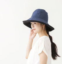  リバーシブル UVリネンハット 3,190円→2,680円(税込)    