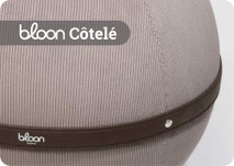 Balle d’assise ergonomique Bloon Paris côtelé avec revêtement texturé design et confortable