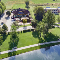 Drohnen Ansicht vom Gasthaus Gruber