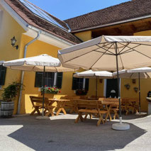 Gastgarten vom Buschenschank Kos