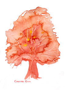 Nussbaum, Lebensbaum, Baum des Lebens, keltischer Jahreskreis, Baumkreis, keltischer Baumkreis